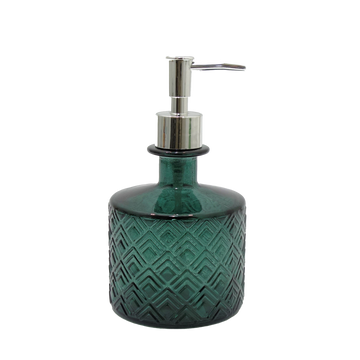 NIHON RECYCLED GLASS SOAP DISPENSER | PRUSSIAN BLUE