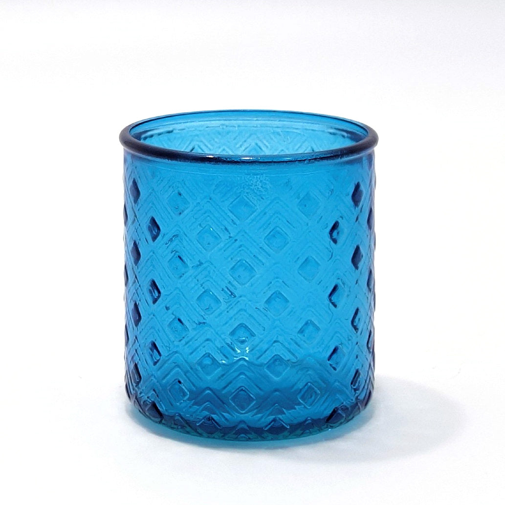 NIHON RECYCLED GLASS TUMBLER | TOPAZ BLUE