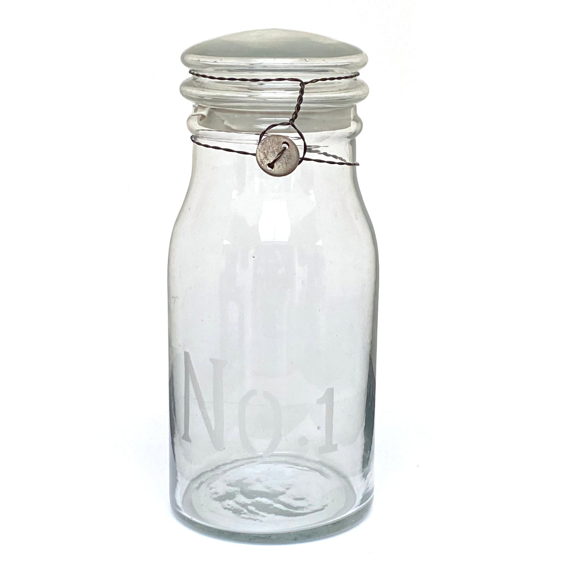 HOUSE DOCTOR DECORATIVE GLASS JARS