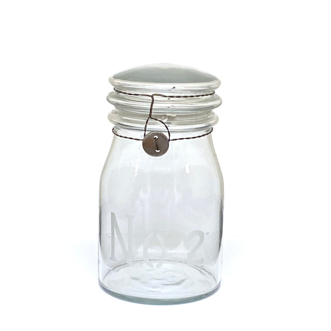 HOUSE DOCTOR DECORATIVE GLASS JARS