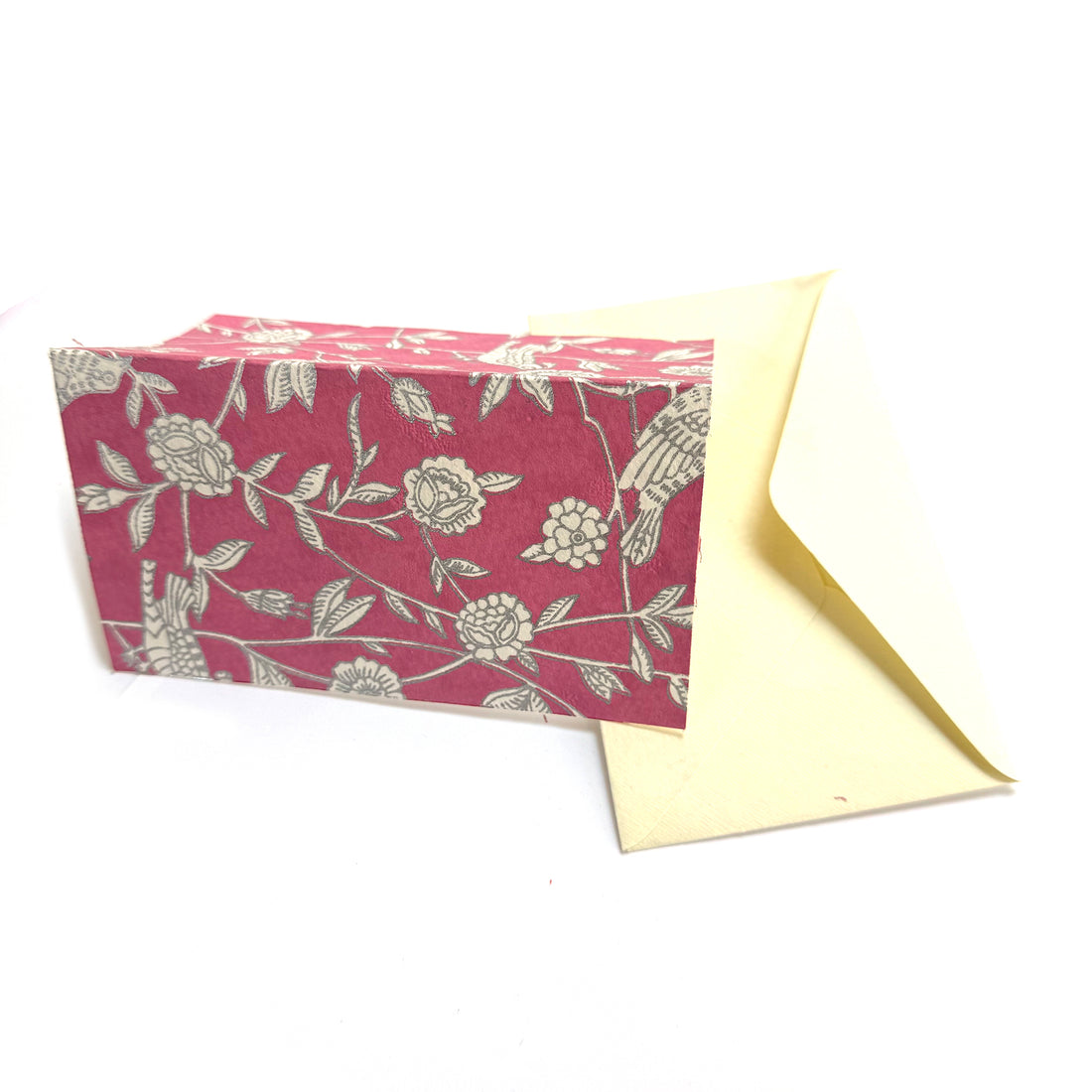 STATIONERY BOX WITH 10 CARDS & ENVELOPES | PINK CUCKOO