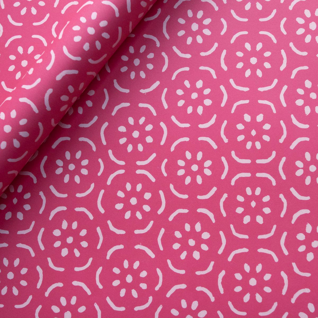 CAMBRIDGE IMPRINT WRAPPING PAPER | PEAR HALVES | ROSE