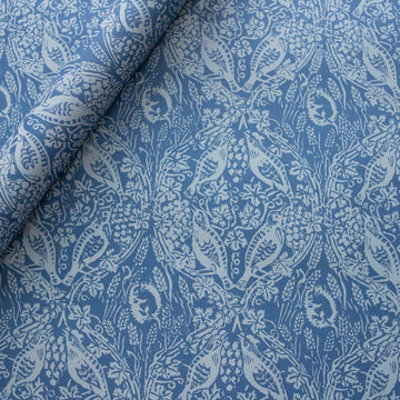 CAMBRIDGE IMPRINT SMALL WRAPPING PAPER | PEGGY ANGUS BIRDS & GRAPES