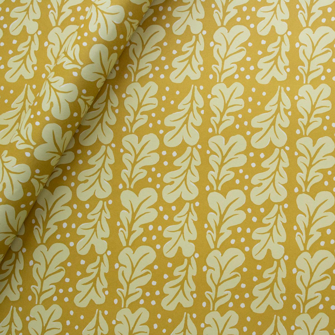 CAMBRIDGE IMPRINT SMALL WRAPPING PAPER | QUERCUS | SAP GREEN
