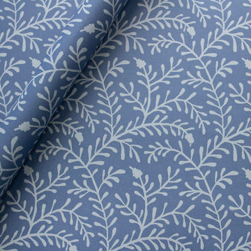 CAMBRIDGE IMPRINT SMALL WRAPPING PAPER | SPRIG | HAREBELL