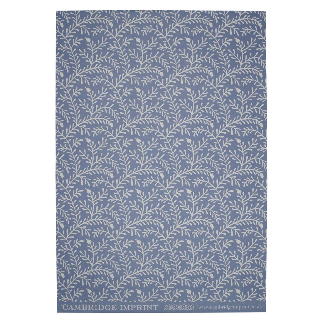 CAMBRIDGE IMPRINT WRAPPING PAPER | SPRIG | HAREBELL