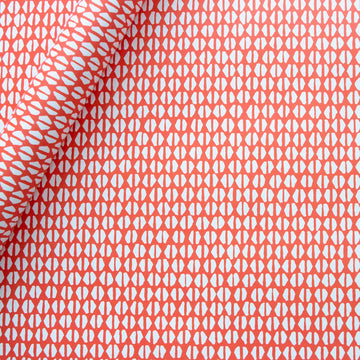 CAMBRIDGE IMPRINT SMALL WRAPPING PAPER | YOYO | TOMATO