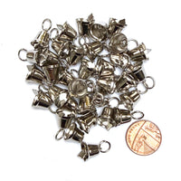 DECORATIVE SMALL SILVER BELLS | 25