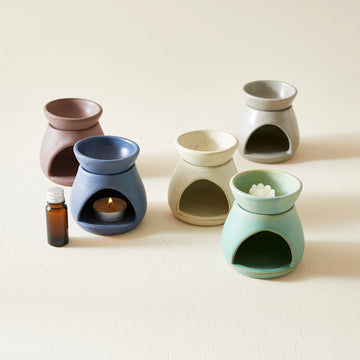 SUNU STONEWARE OIL WAX MELT BURNER