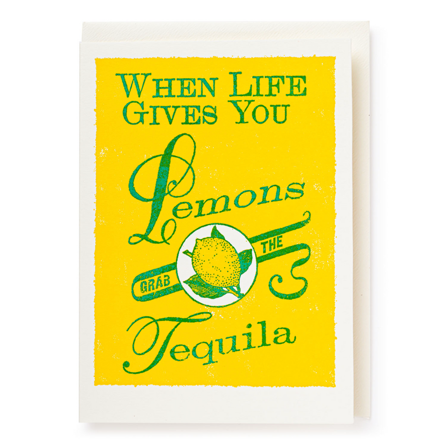 CARD | LEMONS & TEQUILA