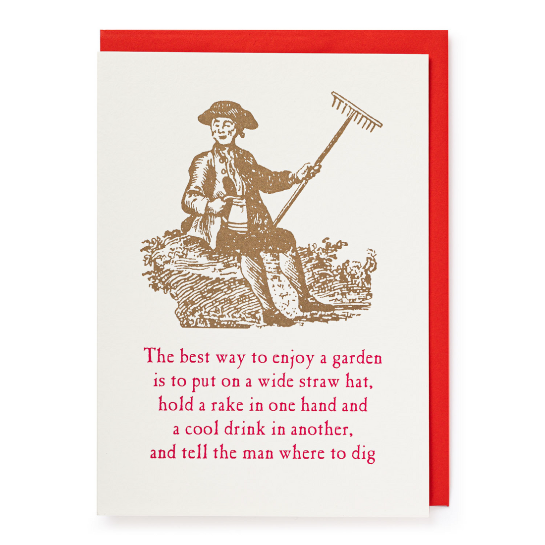 CARD | MAN & RAKE