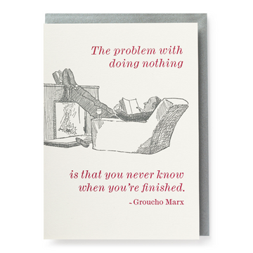 CARD | DOING NOTHING
