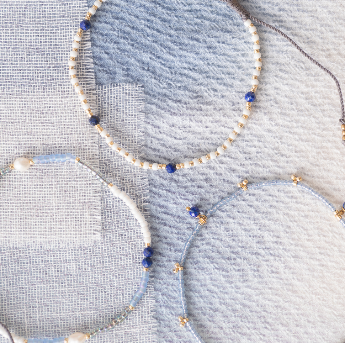 SUNRISE LAPIS LAZULI ANKLET