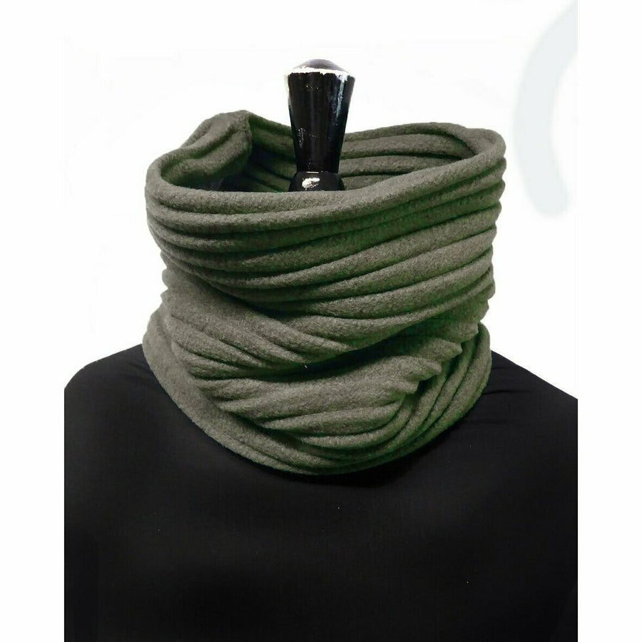 PLEATED SNOOD NECKWARMER