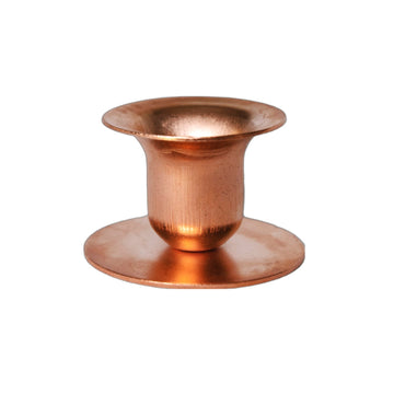 BELL CANDLE HOLDER | ROSE GOLD