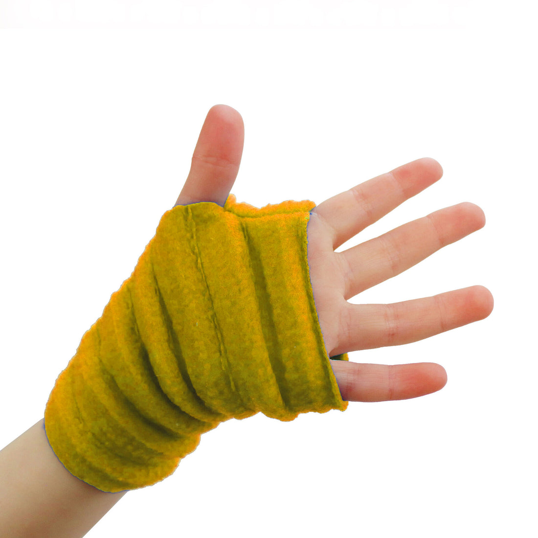 TINY PLEATED 'WRISTEES' WRISTWARMERS FOR TODDLERS | 1-3 YEARS