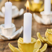DAFFODIL CERAMIC CANDLE HOLDER
