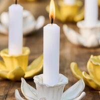 DAFFODIL CERAMIC CANDLE HOLDER