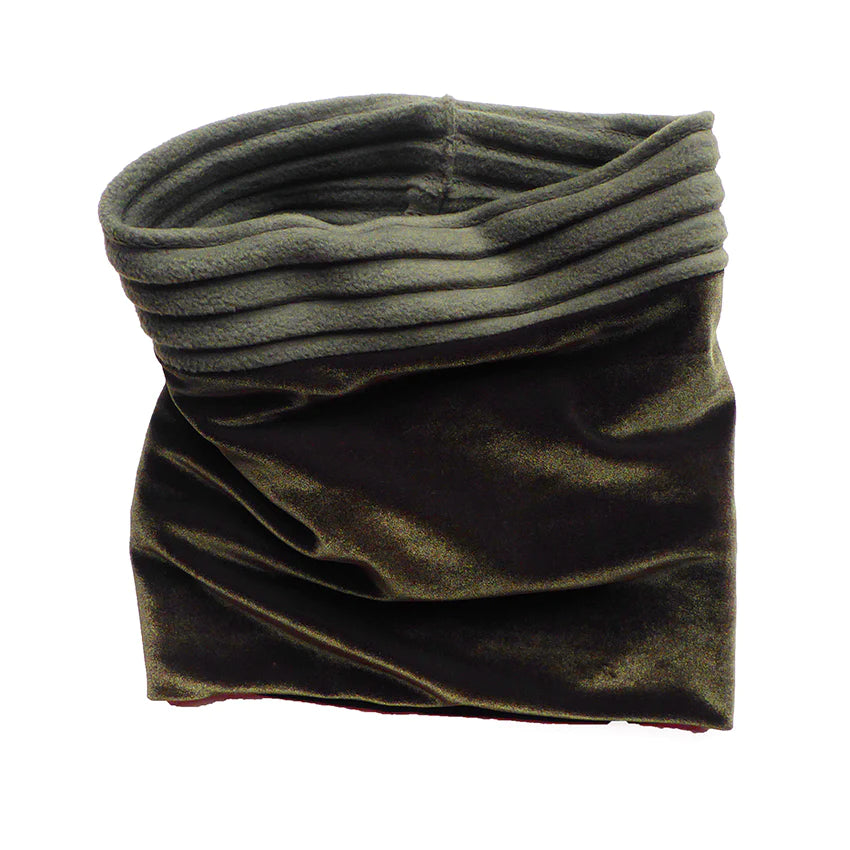 VELVET SNOOD NECKWARMER