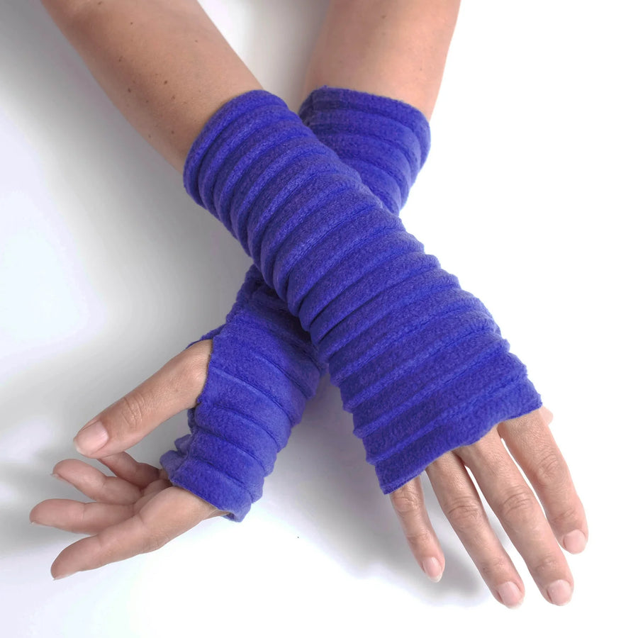 PLEATED 'WRISTEES' WRISTWARMERS