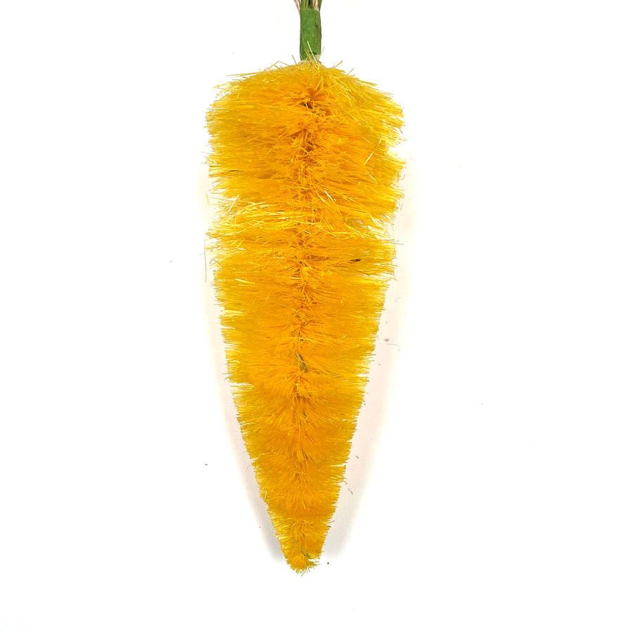 HAND-DYED BOTTLE BRUSH CARROT