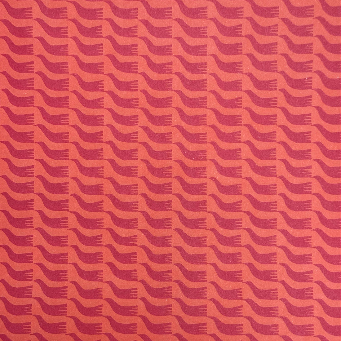 CAMBRIDGE IMPRINT SMALL WRAPPING PAPER | BIRDS | RED & ORANGE