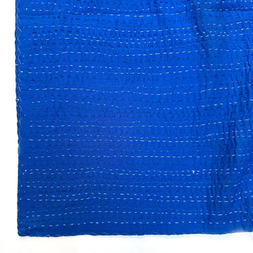 HANDSTITCHED SINGLE KANTHA | BLUE