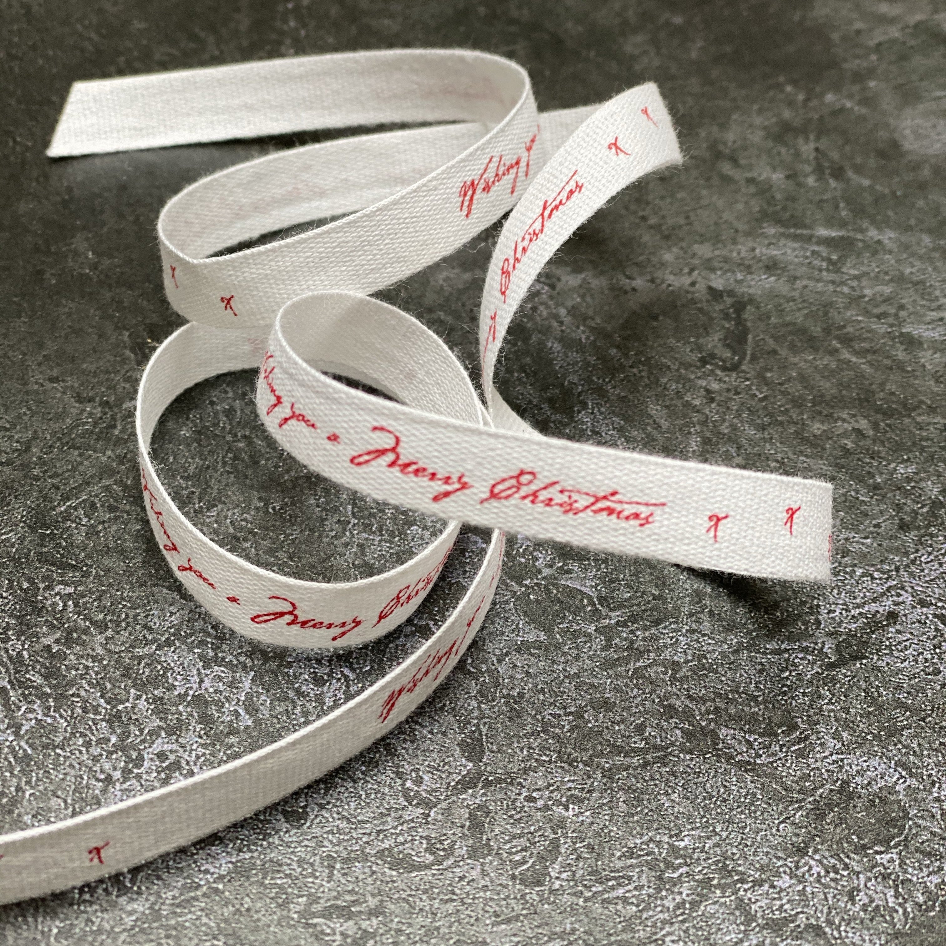 50 M | Merry Christmas Ribbon – Stuff & Co