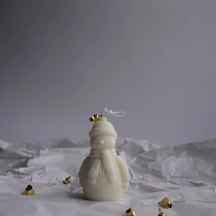 SNOWMAN CANDLE