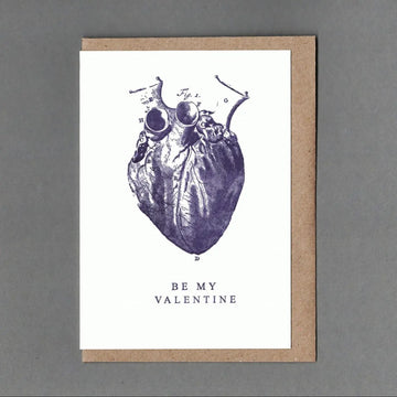CARD | VALENTINE HEART LETTERPRESS
