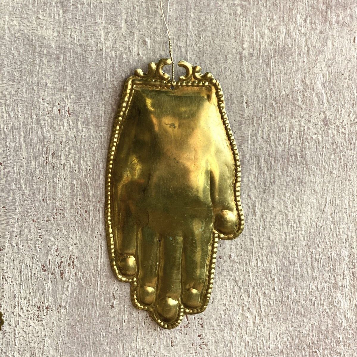 EMBOSSED ANTIQUE BRASS HAND – Stuff & Co