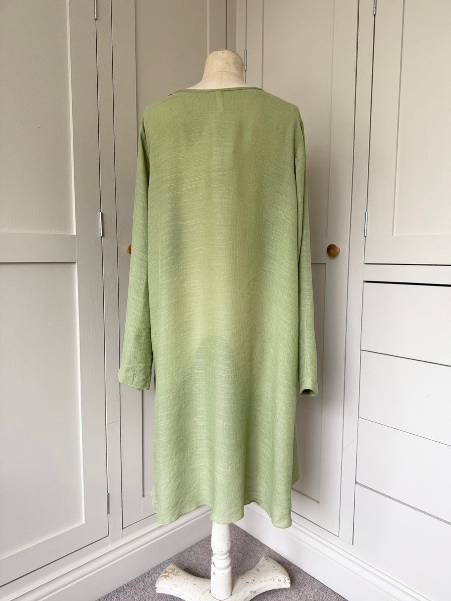 BAMBOO MARIA JACKET | AVOCADO | S|M
