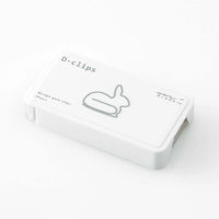 RABBIT D-CLIPS PAPERCLIPS BY MIDORI