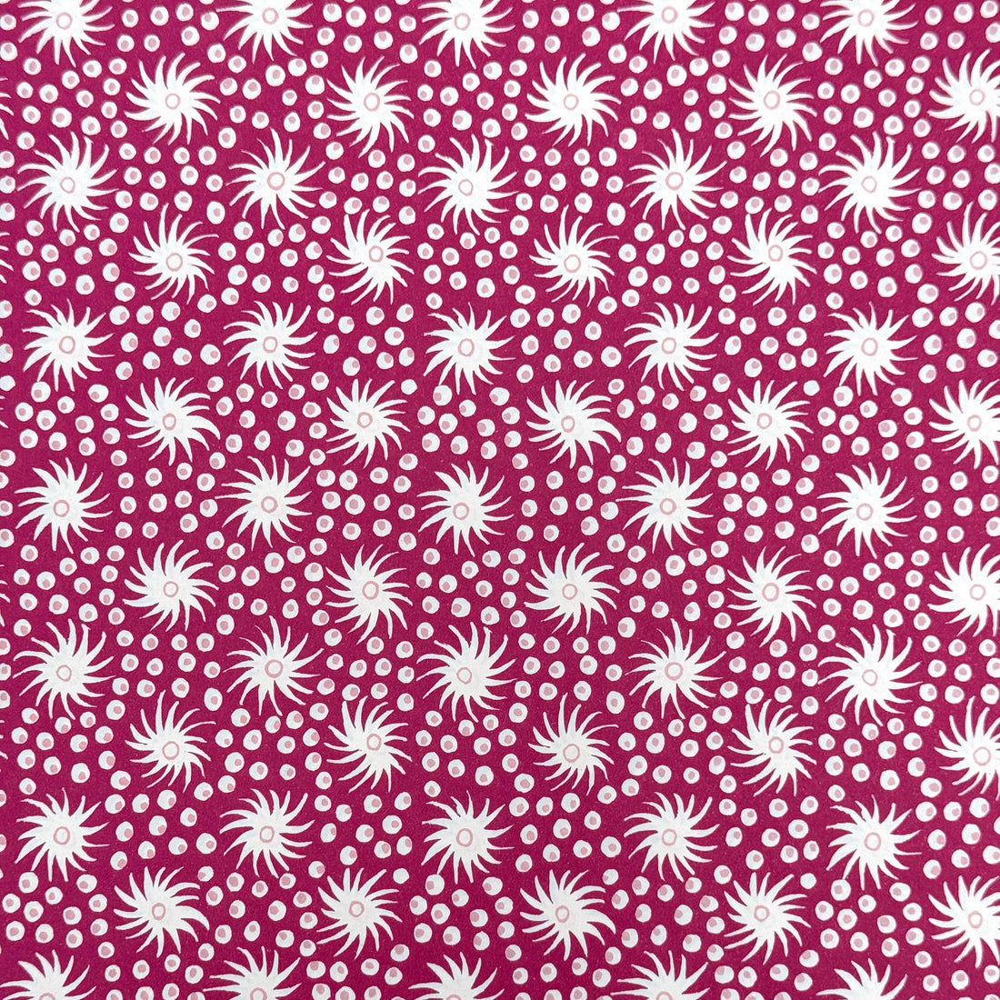 CAMBRIDGE IMPRINT SMALL WRAPPING PAPER | MILKY WAY | FUCHSIA