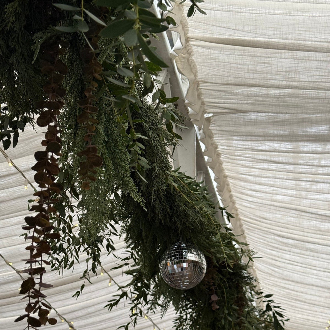 NORFOLK & CYPRESS MIX REAL TOUCH FAUX WINTER WEDDING CHRISTMAS GARLAND | 9FT | 270cm