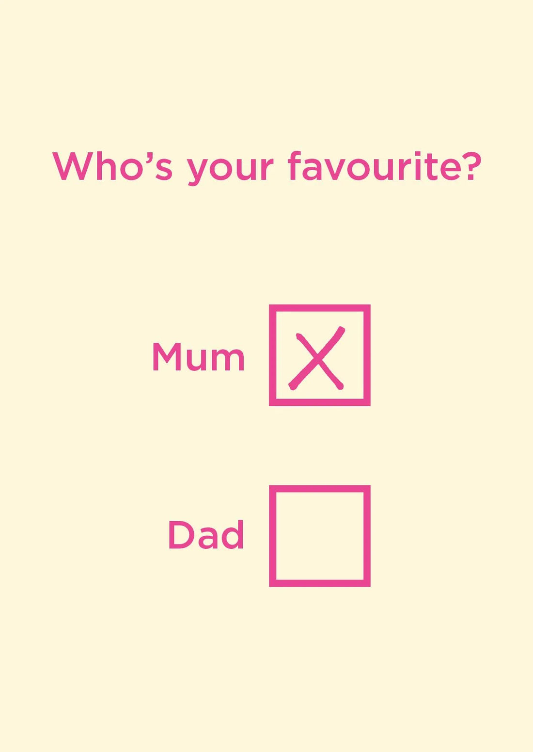 CARD | FAVOURITE MUM