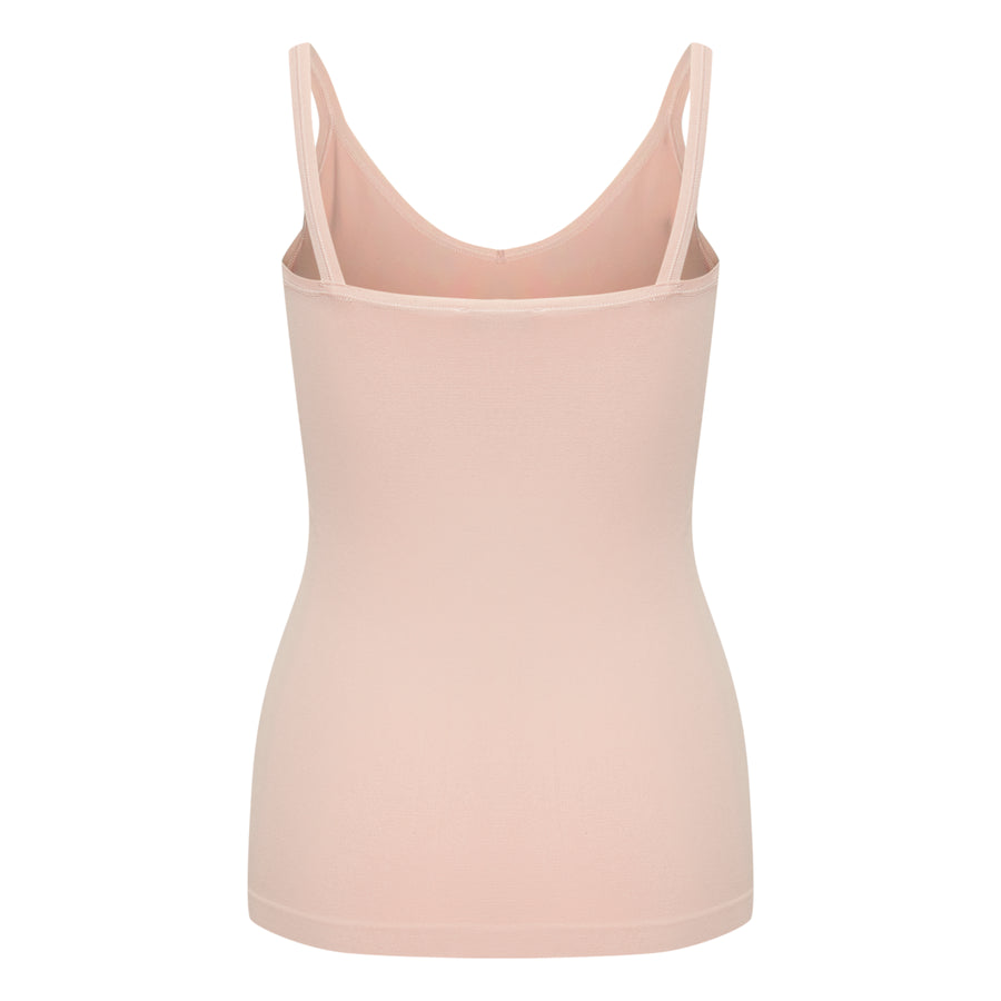 PART TWO HYDDA VEST TOP | SMOKE GREY (BUT REALLY PALE PINK!)