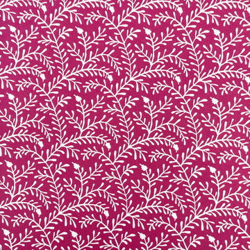 CAMBRIDGE IMPRINT SMALL WRAPPING PAPER | SPRIG | FUCHSIA
