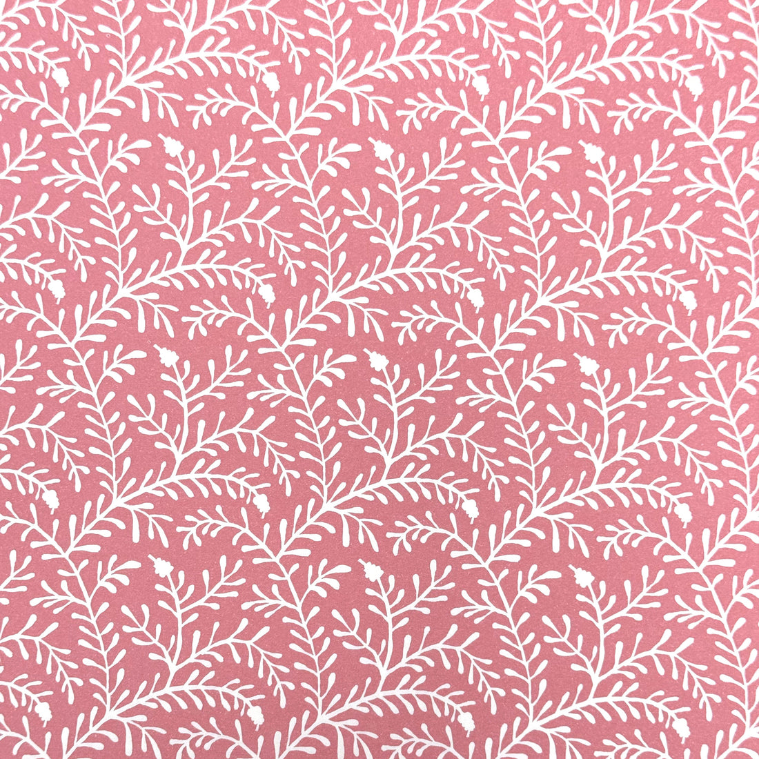 CAMBRIDGE IMPRINT SMALL WRAPPING PAPER | SPRIG | PALE PINK