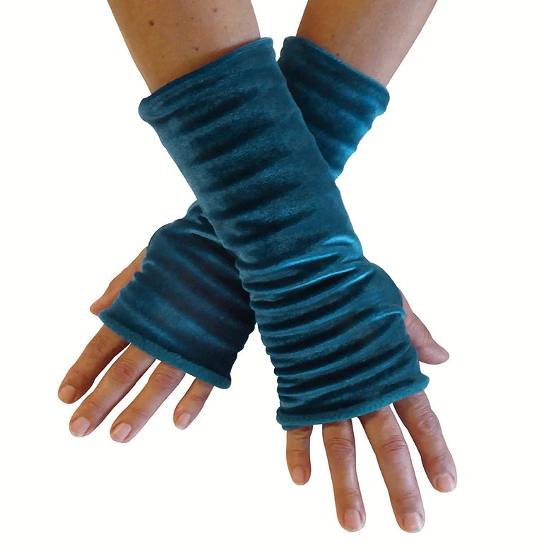 VELVET 'WRISTEES' WRISTWARMERS