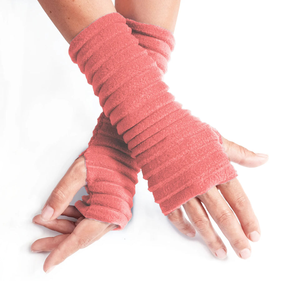 PLEATED 'WRISTEES' WRISTWARMERS