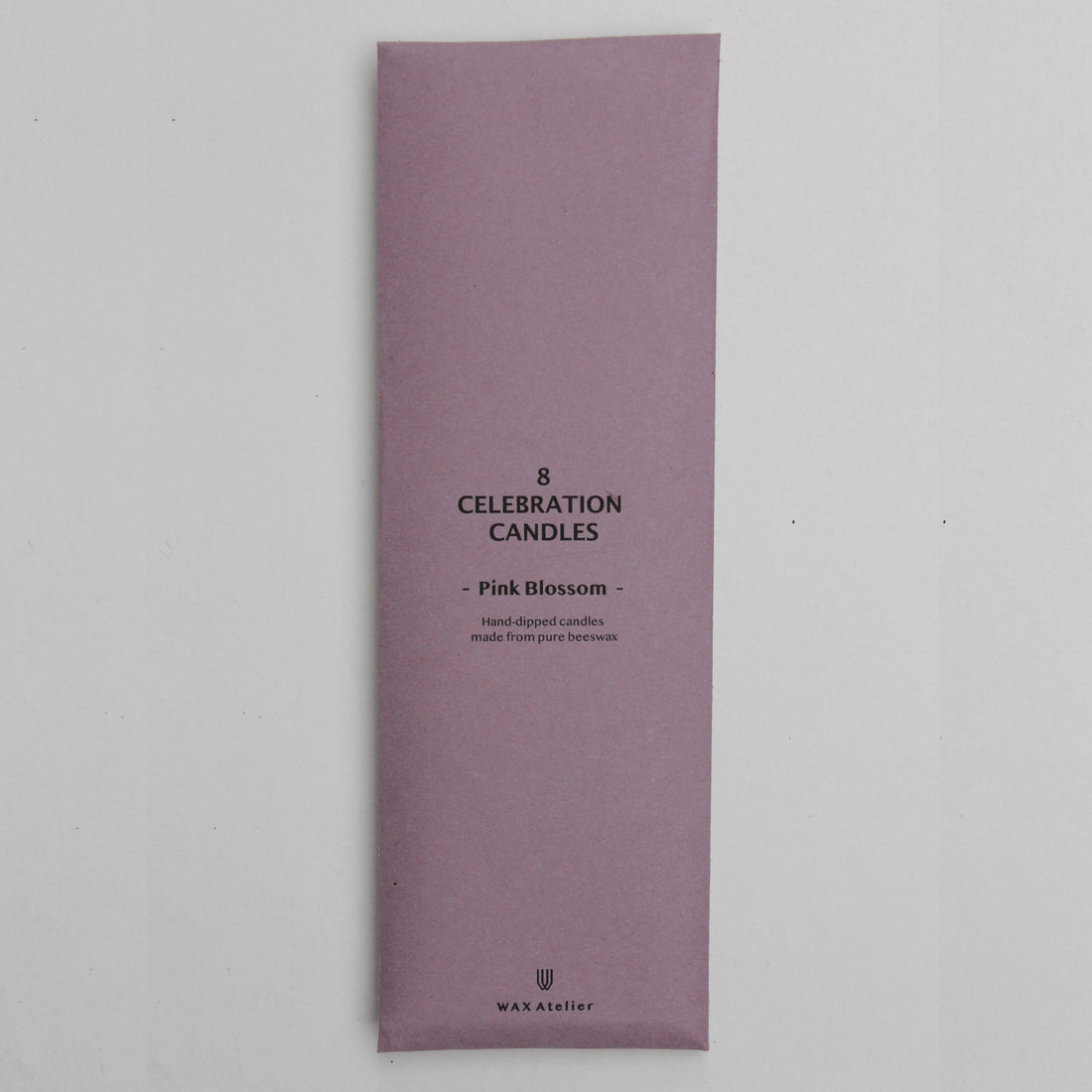 8 CELEBRATION BEESWAX CANDLES | PINK BLOSSOM