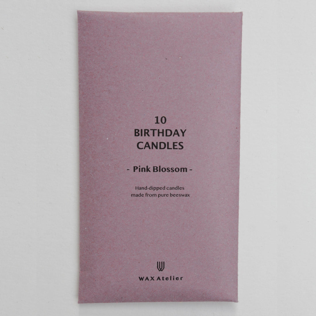 10 BEESWAX BIRTHDAY CANDLES | PINK BLOSSOM