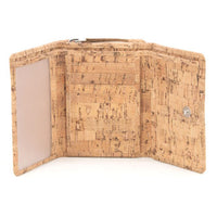 ECO RECYCLED CORK LADIES WALLET PURSE | SMALL