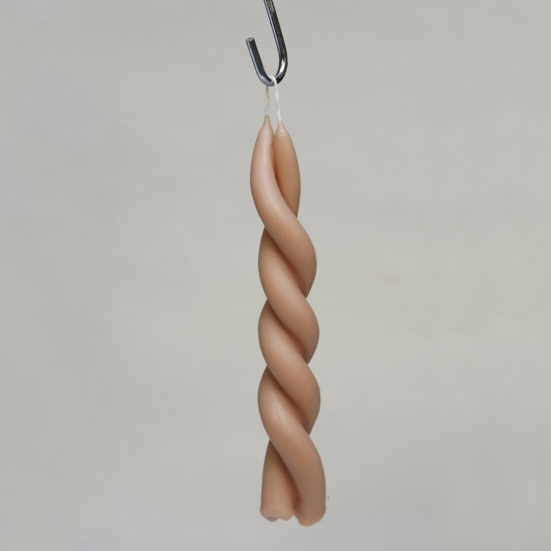 HAND TWISTED BEESWAX CANDLE | PINK BLOSSOM