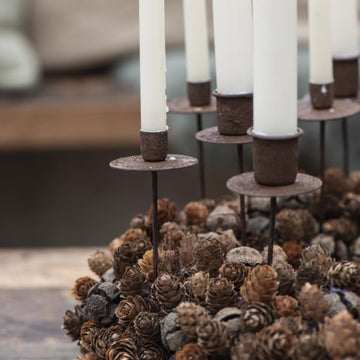 TAPER CANDLE SPEAR | RUSTY