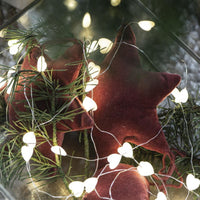 VELVET STAR ORNAMENT