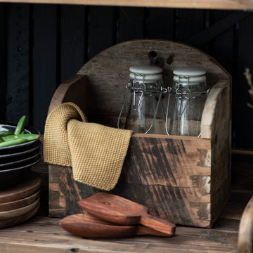 VINTAGE WOODEN WALL HANGING BOX