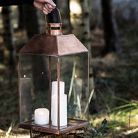 LARGE COPPER LANTERN