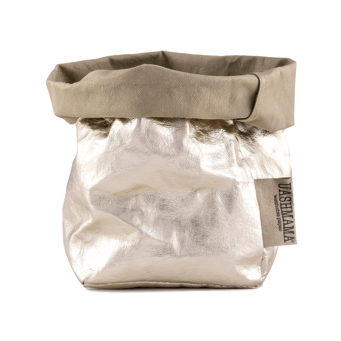 UASHMAMA PAPER BAG SMALL METALLIC